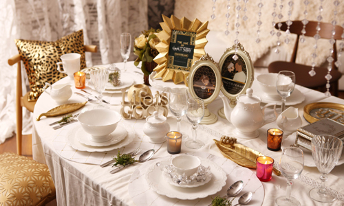 [新聞稿] 復古燦金奢華 營造浪漫聖誕 生活工場、2015秋冬、享樂主義、金色、奢華