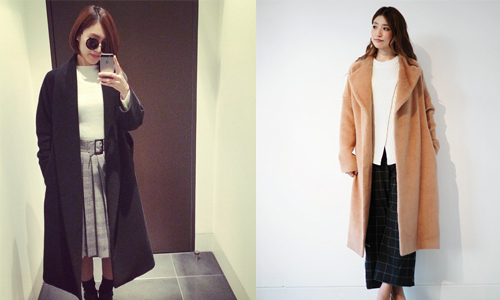 今年冬天一定會流行這一件！「睡袍感」大衣連歐巴都淪陷啦 睡袍、外套、大衣、歐巴、韓國