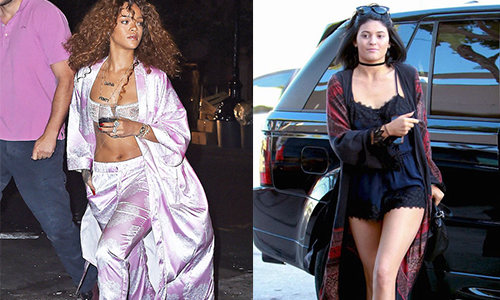 是剛睡醒就被叫出門嗎？你能懂這幾位藝人的睡衣時尚嗎 睡衣、時尚、賽琳娜、Selena Gomez、蕾哈娜