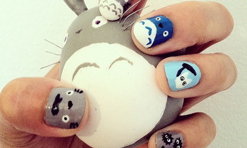 讓龍貓、波妞出現在你的指尖上！宮崎駿系列指彩超夢幻登場 宮崎駿、龍貓、神隱少女、魔法公主、崖上的波妞、指彩、指甲、彩繪