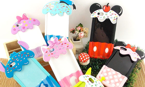 會不會長螞蟻啊！讓人想通通吃掉的迪士尼杯子蛋糕造型手機殼 迪士尼、手機殼、甜點、蛋糕、杯子蛋糕