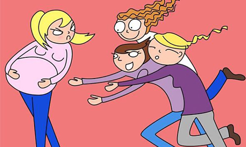 看完瞬間只想擁抱媽媽！20張插圖道盡孕婦的辛酸 懷孕、孕婦、插畫、Line Severinsen、辛酸