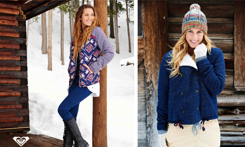 [新聞稿] ROXY 多款質感外套 打造妳的率性自然森林系風 ROXY、澳洲、休閒服飾、大地色系、森林系女孩、森林綠、波西米亞、幾何、美肌脖圍