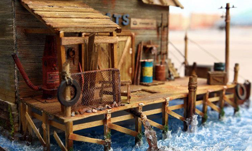 靠網路摸出一手才藝！模型藝術家靠雙手造訪世界各地 alamedydiorama、facebook、alamedy.diorama、伊拉克、模型