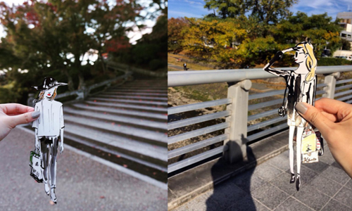 誰說一個人旅行就不能放閃！有著淡淡哀傷的插畫攝影 instagram、rina_iwai、插畫、攝影、光棍、Rina Iwai、藝術