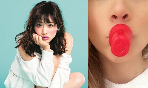 不用整型也能擁有性感嘴唇？！輕便美妝小物打造石原聰美式美麗豐唇 口プチ、fullips、豐唇、嘴唇、日本