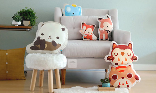 只好抱緊處理！動物抱枕矮肥短魅力無法擋 動物、狗、抱枕、Q版、萌、Elda The、Thousand Skies    