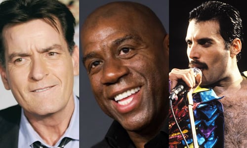 就連傳奇球星、搖滾歌王都中標？5位感染過愛滋病毒的名人 愛滋病、HIV、名人、感染、查理辛