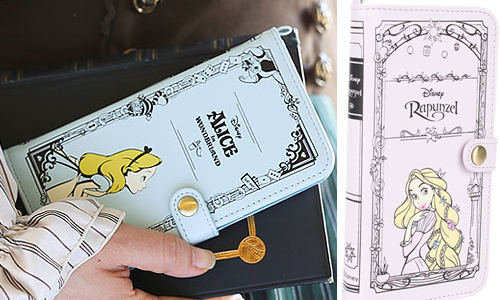 樂佩、愛麗絲讓手機化身魔法書！迪士尼成員通通有的質感手機套登場 手機殼、手機套、迪士尼、可愛、角色