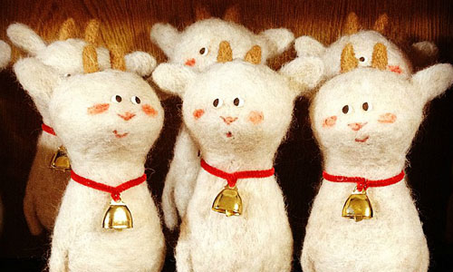 長鬍子的鞋貓也太幽默！表情逗趣又微窘的困惑萌動物羊毛氈 羊毛氈、おがわこうへい、日本、動物、手工