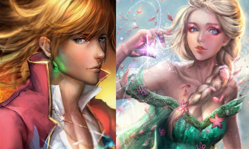 這樣的霍爾我可以！顏值開到最強的美型Fan art instagram、sangrde、Yujin Jung、南韓、電繪