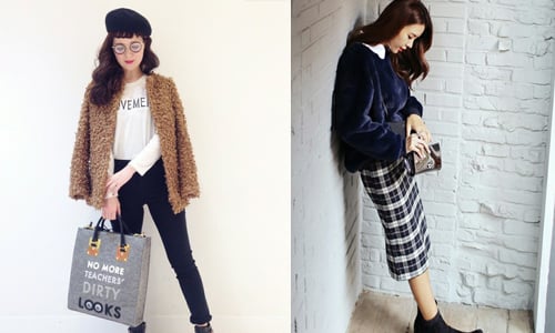 假皮草外套怎麼穿都像媽媽桑！跟著日本妞這樣穿一秒變名媛 皮草、假皮草、假皮草外套、貴婦、名媛