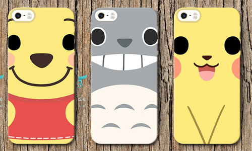 臉那麼胖還硬塞進框框！臉很滿卡通手機殼萌萌上市 卡通、動畫、手機殼、Q版、PUFF CASE