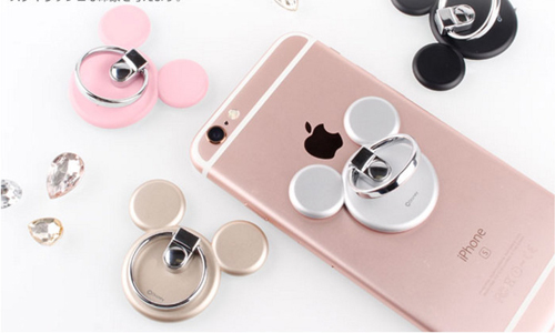 什麼角度都可以拿穩穩！米奇防摔指環讓手機逃不出手掌心 防摔指環、迪士尼、大螢幕、手機、手機週邊、旋轉