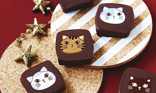 可愛外表下有著大人的口感？年末最後一發「貓巧克力」搶攻告白市場 FELISSIMO貓部、貓巧克力、可愛、商品、袋子