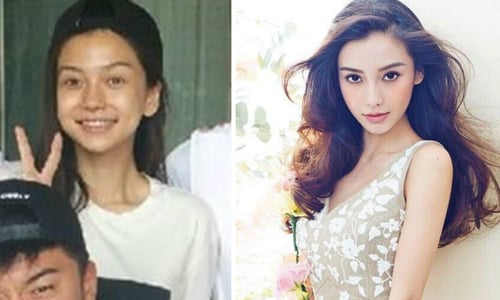 Angelababy妝後女神、妝前大嬸？！中港台女星素顏全紀錄 Angelababy、妝前、妝後、女神、素顏