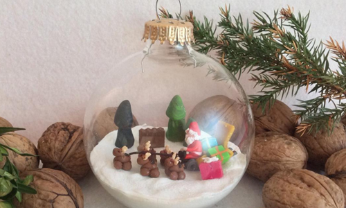 交換禮物就決定是你了！暗藏聖誕美景的微型創作 instagram、kleineknetwelt、軟陶、聖誕、迷你