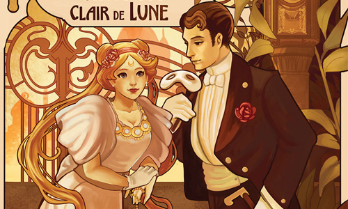 要是美少女戰士生在100年前的巴黎？穿越fan art讓仙子們連身材都換個size 美少女戰士、 Audrey Molinatti、fan art、藝術