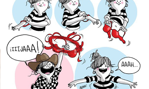 脫掉內衣的瞬間宛如天堂！插畫揭露女生超糾結的內心世界 女生、插畫、女孩、內心、世界