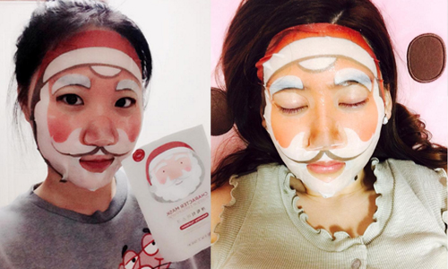 一秒變身聖誕老公公！韓妞新寵「聖誕老人&麋鹿面膜」新鮮登場 더페이스샵、THEFACESHOP、聖誕老人面膜、麋鹿面膜、韓國