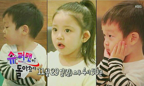 書言書俊就是被她迷慘了！天使小姊姊瑞雨的酥萌美照特集 超人回來了、韓國綜藝、書言、書俊、雙胞胎