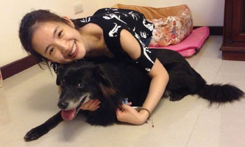 妞快報：林依晨家中添新成員！素顏甜笑粉絲瘋讚 妞快報、林依晨、林于超林CO CO、狗、領養