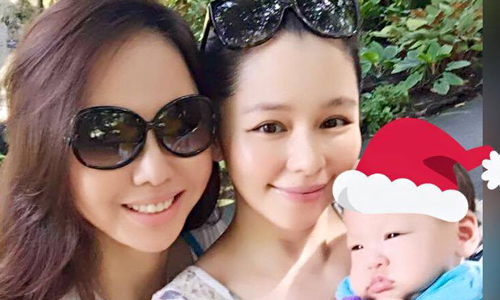 妞快報：天真笑容引來12萬人次按讚！Vivian變大肥豬逗小V寶綻放天使笑容 妞快報、天真、笑容、Vivian、徐若瑄、小V寶