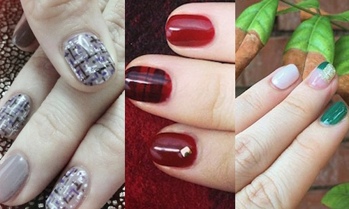 光療就是一條不歸路！妞編輯指尖上的光療長這樣 妞編輯、指彩、美甲、光療、毛呢紋、小香風、格紋、法式、大人風、圖騰、豹紋、幾何、民族、玳瑁、琥珀、凝膠、nailart、gelnail、naildone