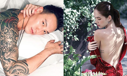 都什麼年代了，還在覺得刺青是壞小孩？快來看看台灣藝人都在身上刺什麼 刺青、王陽明、黃鴻升、小鬼、許瑋甯、羅志祥、歐陽靖、范曉萱