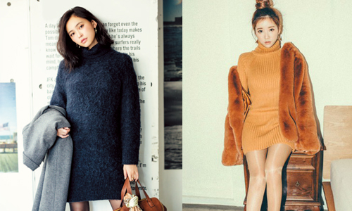 不想穿著大紅大綠出門？大衣×洋裝給你優雅的聖誕LOOK 聖誕、聖誕節、優雅、女伶、大衣