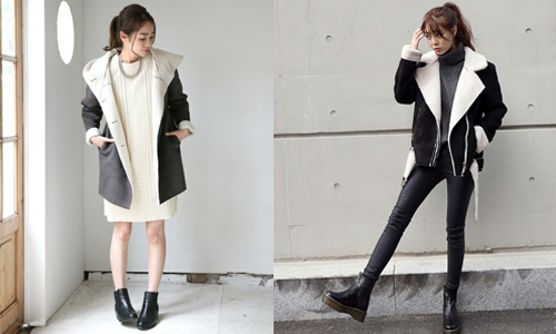 就穿這件外套迎接寒流吧！日韓少女冬季首選野馬大衣外套 mustang coat、무스탕 코트、ムートンコート、野馬大衣外套、時尚