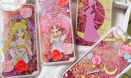 美到又在逼人換唉鳳6了啊！夢幻度飆高「美少女戰士 × 流動星砂」手機殼 手機殼、美少女戰士、流沙、流動、星星