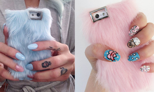 It’s so fluffy, I’m gonna die！冬天手機殼也要穿暖暖才行 手機殼、周邊、毛毛、fur、fluffy、skinnydip