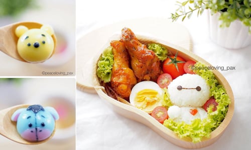 湯圓也能做出迪士尼造型？可愛度爆表讓人捨不得吃下肚 instagram、peaceloving_pax、卡通、食物、造型