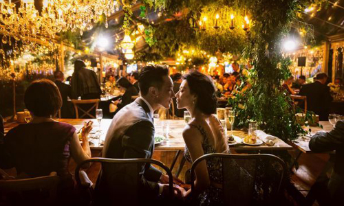 妞快報：2015年末最後一記強烈閃光彈！王陽明和蔡詩芸婚禮側拍全紀錄 妞快報、2015、年末、閃光彈、王陽明