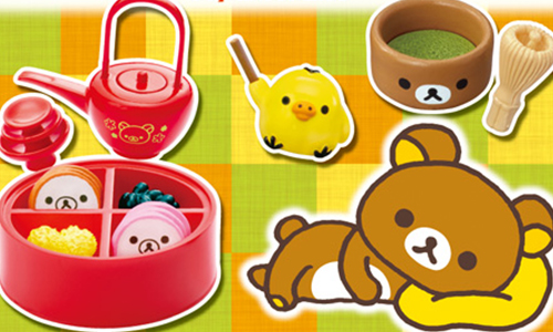 再懶也要爬起來吃碗茶泡飯  懶懶熊教你過悠閒的和風生活 懶懶熊、拉拉熊、リラックマ、盒玩、玩具、re-ment、和風、日式