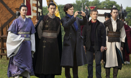 BC也是梅長蘇的小粉絲？夏洛克攜《福爾摩斯》全劇組探班《琅琊榜》！？ BC、班奈狄克康柏拜區、青紅皂了個白、P圖、探班