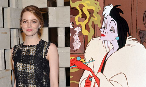 這才叫做最迷人的反派角色啊！艾瑪史東有望出演《庫伊拉》 艾瑪史東、庫伊拉、反派、真人化、迪士尼、電影