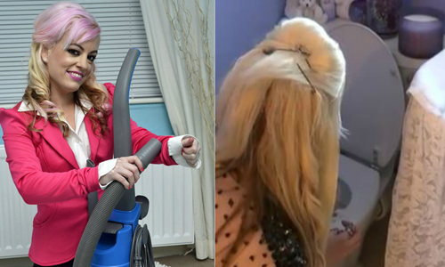 潔癖到底有多可怕？英國前選美皇后「髒」到每天用吸塵器吸自己？ 潔癖、英國、Kelly Waite、強迫症、吸塵器