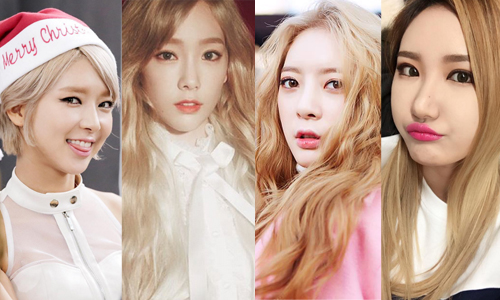 新的一年就是要跟上這波金髮熱潮！韓國女星金髮造型大盤點 金髮、韓國、女星、染髮、明星