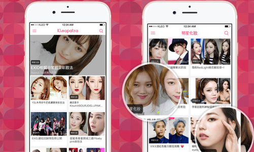 泫雅妝、HANI妝、惠利妝任妳化！韓系超實用仿妝教學《Kleopatra》美妝App App、Kleopatra、美妝、仿妝、教學