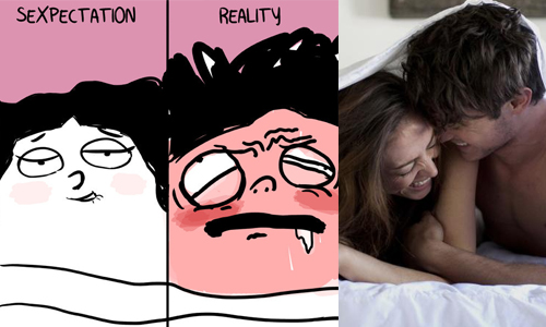 言情小說裡的性愛全是騙人的！9張插畫告訴你想像與現實的差距 Loryn Brantz、性幻想、性愛、18禁、限制級