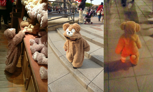 小達菲熊街頭出沒！這麼可愛的熊孩裝竟然可以手做出來？ 達菲、達菲熊、迪士尼、小孩、童裝