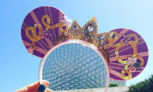 《美女與野獸》共舞場景重現「頭」上？！讓迪士尼腦粉尖叫的夢幻髮箍 disney、Walt Disney、華特迪士尼、Disneyland、髮型