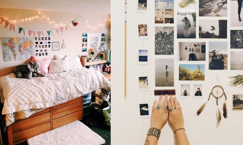 照片拍了就要洗出來佈置牆面啊！7個文青女孩必試的房間妝點提案 照片、攝影、裝飾、佈置、房間