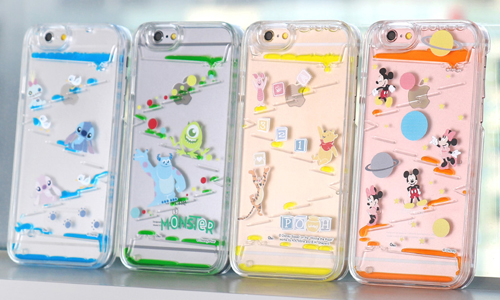 加入史迪奇、小熊維尼的隊伍玩耍去！「迪士尼夢幻流水手機殼」童心上市 迪士尼、手機殼、夢幻、流水、可愛