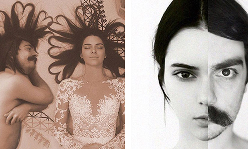 哥哥不夠帥，妹妹不敢讓大家知道！？超模謎樣的雙胞胎哥哥長這樣… PS、惡搞、與卡達夏家族同行、Keeping Up With the Kardashians、坎黛兒珍娜、Kendall Jenner、Kirby Jenner