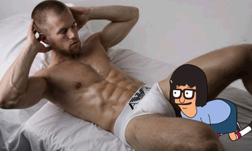 看得到摸不到的感覺真的很差！14張動圖幫你完成你一直想對猛男做的事… 動圖、gif、養眼、猛男、惡搞、Horny Toons