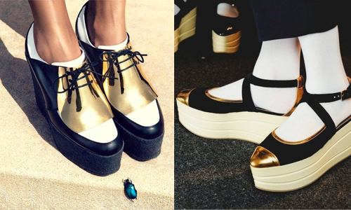 矮個子女孩的時尚救星！個性風英倫厚底鞋駕到！ 厚底鞋、休閒、小隻女孩、矮個子、穿搭、鋸齒狀、綁帶、金屬風、涼鞋