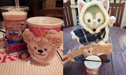 握著達菲熊走在路上回頭率保證高！超暖手毛絨熊臉隔熱杯套登場 達菲、達菲熊、迪士尼、杯套、隔熱